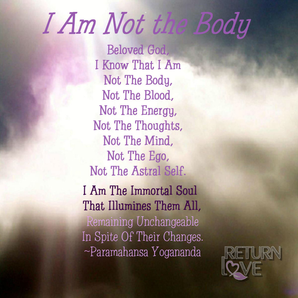 I am not the body 2